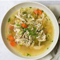 Chicken Vegetable Soup-Full (6crackers)