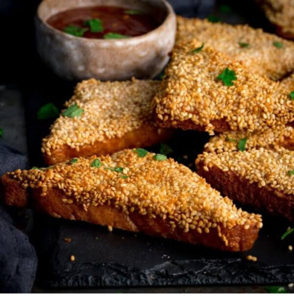 Prawn On Toast - Half