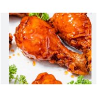 Chicken Drumstick honey spice sauce full
