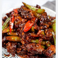 Honey spicy crispy beef-Full dry