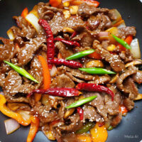 Beef With Vegetables-Full Dry