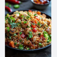 Chicken chilli rice full