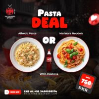 Pasta deal with drink